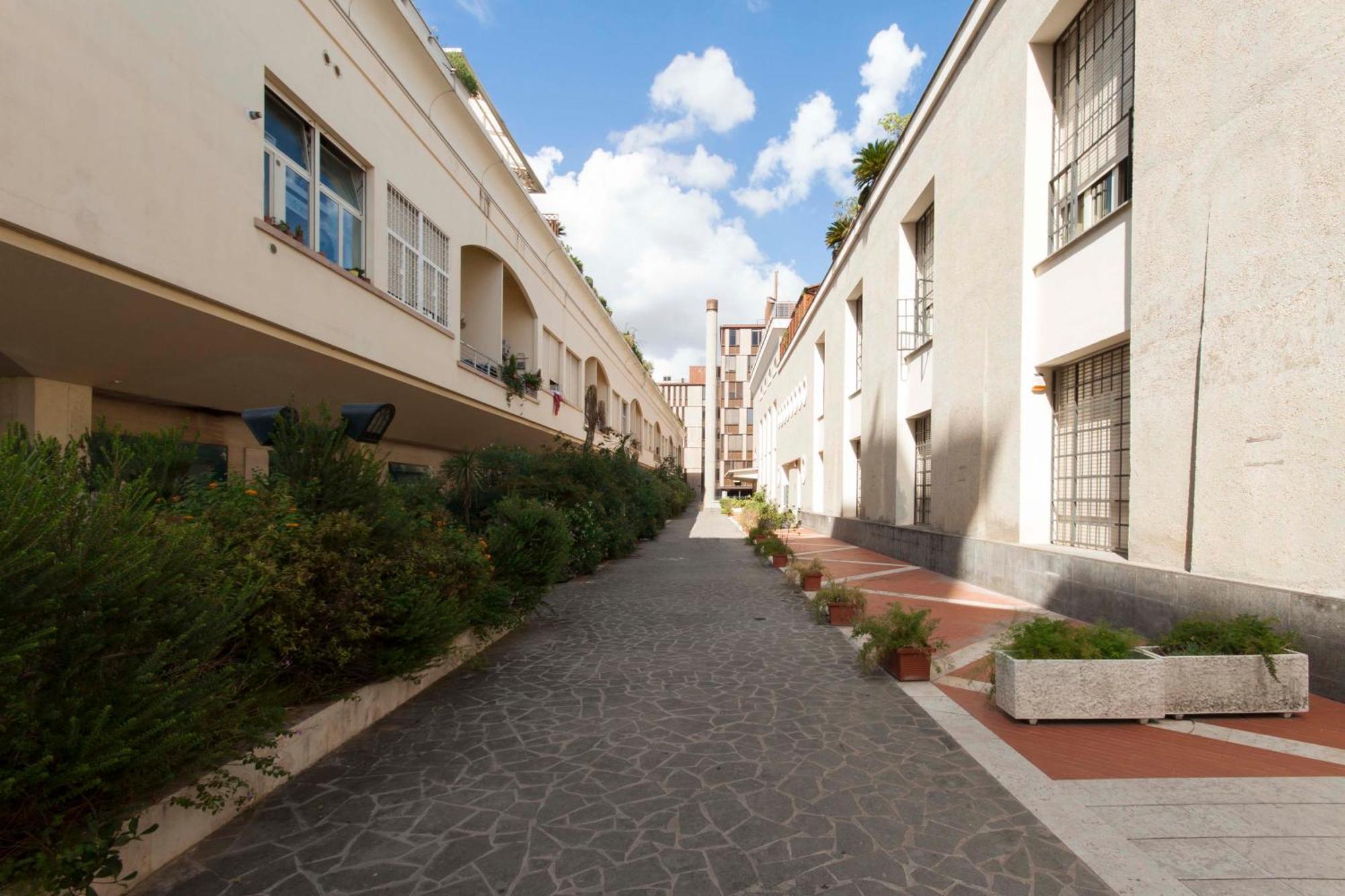 Ferienwohnung Poetico Monolocale Indipendente Nell'Antico Pastificio Rom Exterior foto